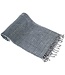 Hamams own hamamdoek bamboe large silver 180x85cm