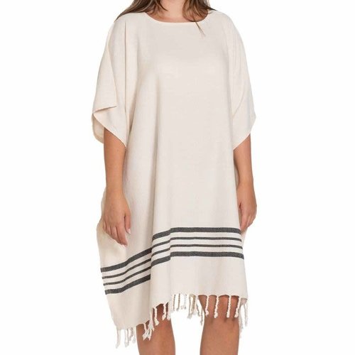 Lalay strandtuniek Sultan natural black Lalay strandtuniek Sultan natural black
