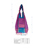 Kikoy beach bag pink