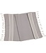 Lalay kleine hamamdoek Krem Sultan light grey
