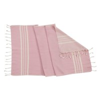 kleine hamamdoek Krem Sultan rose pink