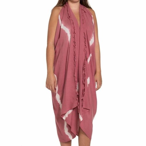 Lalay pareo tuniek tie dye dusty rose