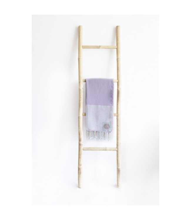 hamamdoek Fines lila pink 200x100cm