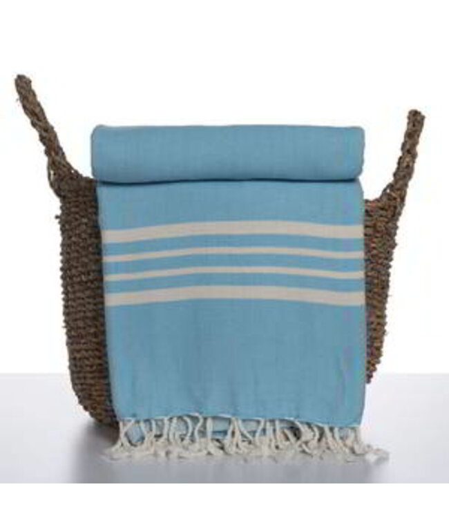 hamamdoek Krem Sultan XXL turquoise 220x170cm