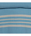 hamamdoek Krem Sultan XXL turquoise 220x170cm