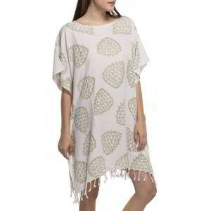 Lalay strandtuniek hand printed greyish green