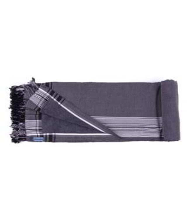 kikoy strandlaken Sukari grey 170x95cm