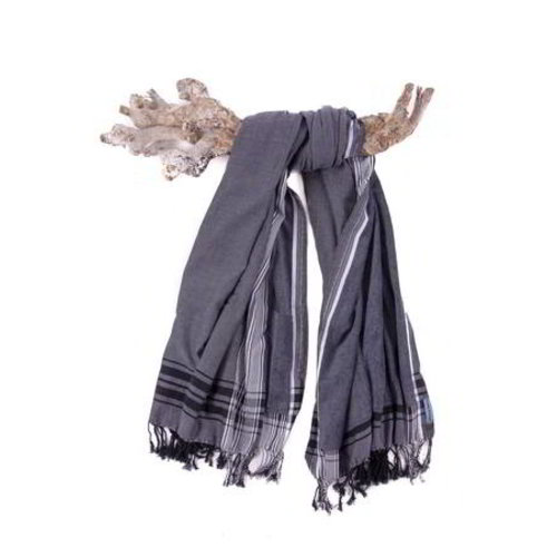 PURE Kenya kikoy strandlaken Sukari grey PURE Kenya kikoy strandlaken Sukari grey