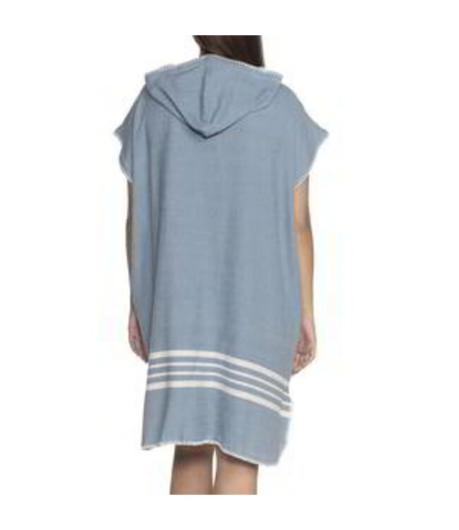 strandponcho Sultan air blue