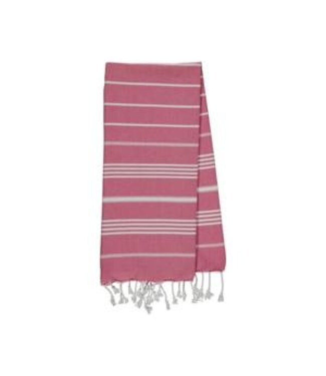 kleine hamamdoek Leyla fuchsia 100x50cm