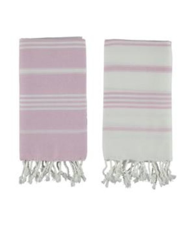 kleine hamamdoek Leyla pink 100x50cm