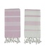 kleine hamamdoek Leyla pink 100x50cm
