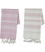 kleine hamamdoek Leyla pink 100x50cm