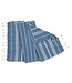 kleine hamamdoek Leyla petrol blue 100x50cm
