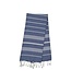 kleine hamamdoek Leyla royal blue 100x50cm