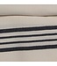 hamamdoek Krem Sultan XXL natural black 220x170cm