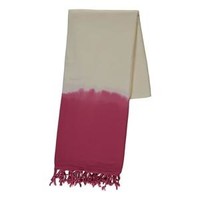 dip dye hamamdoek fuchsia