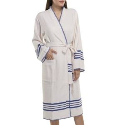 Lalay badjas Krem Sultan kimono natural royal blue Lalay badjas Krem Sultan kimono natural royal blue