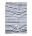 kleine hamamdoek Leyla white dark grey 100x50cm