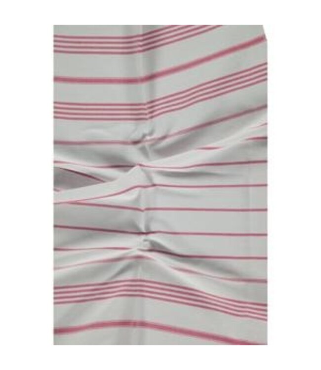 kleine hamamdoek Leyla white fuchsia 100x50cm