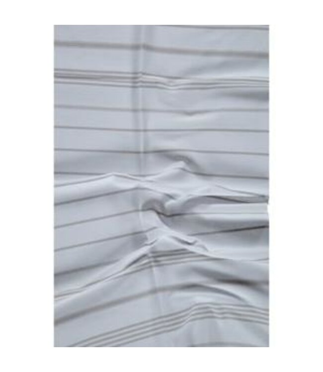 kleine hamamdoek Leyla white taupe 100x50cm