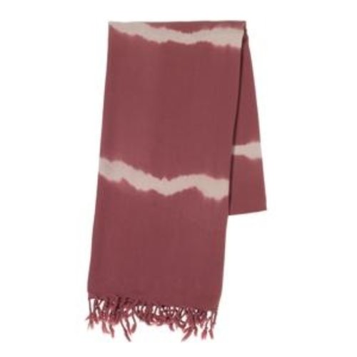 Lalay tie dye hamamdoek dusty rose Lalay tie dye hamamdoek dusty rose