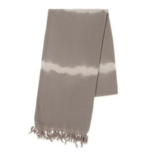 Lalay tie dye hamamdoek taupe Lalay tie dye hamamdoek taupe