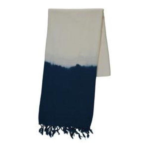 Lalay dip dye hamamdoek navy