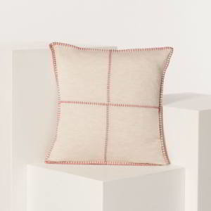 Lalay kussenhoes 50x50 patchwork dusty rose