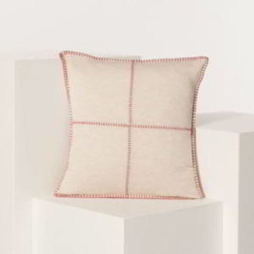 Lalay kussenhoes 50x50 patchwork dusty rose Lalay kussenhoes 50x50 patchwork dusty rose