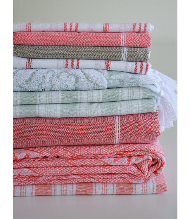 hammam strandlaken steenrood 220x160cm