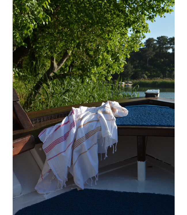 hammam strandlaken steenrood 220x160cm