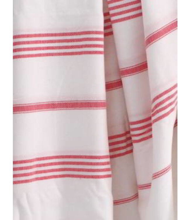 hammam strandlaken robijnrood 220x160cm