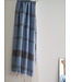 Ottomania organic hamamdoek biokatoen blauw