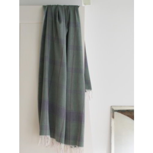 Ottomania organic hamamdoek biokatoen dennengroen Ottomania organic hamamdoek biokatoen dennengroen