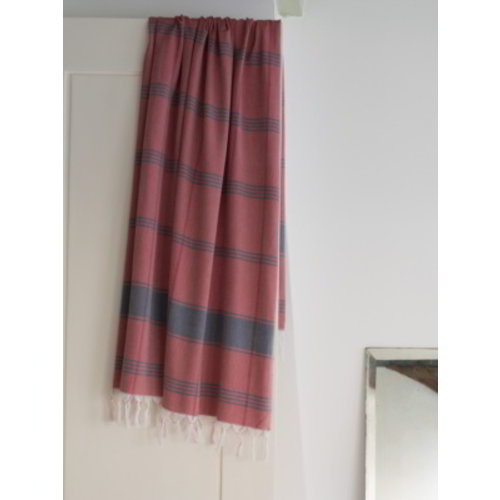 Ottomania organic hamamdoek biokatoen bordeaux Ottomania organic hamamdoek biokatoen bordeaux
