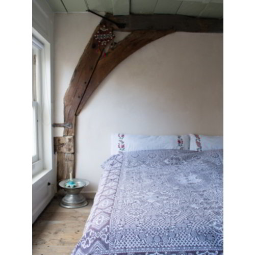 Ottomania beddensprei Mozaïek aubergine Ottomania beddensprei Mozaïek aubergine