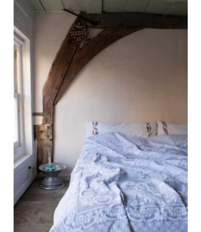 beddensprei Ince grijs 225x240cm