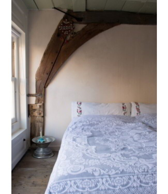 beddensprei Ince grijs 225x240cm