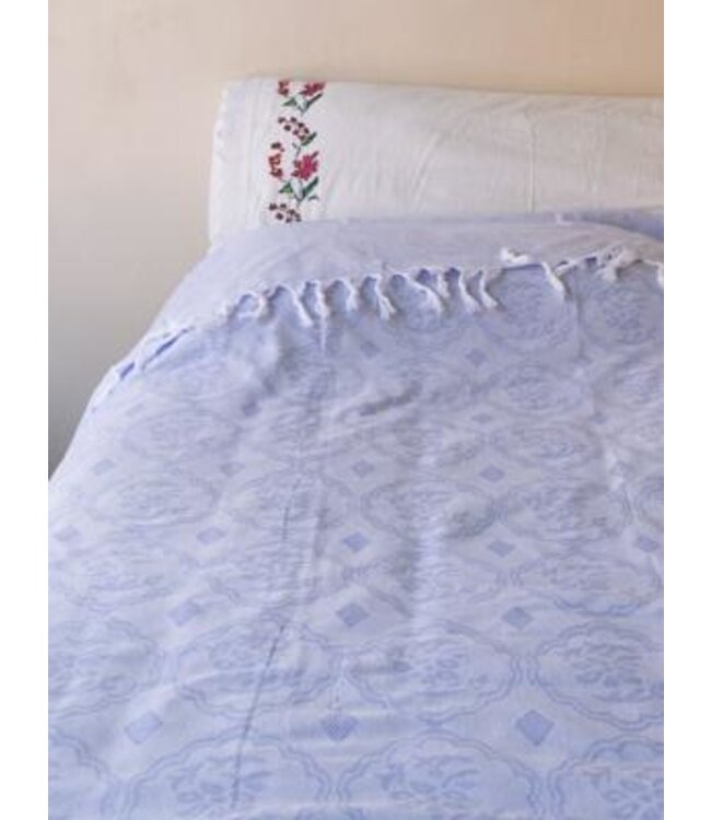 zomersprei Bloem lavendelblauw 230x170cm