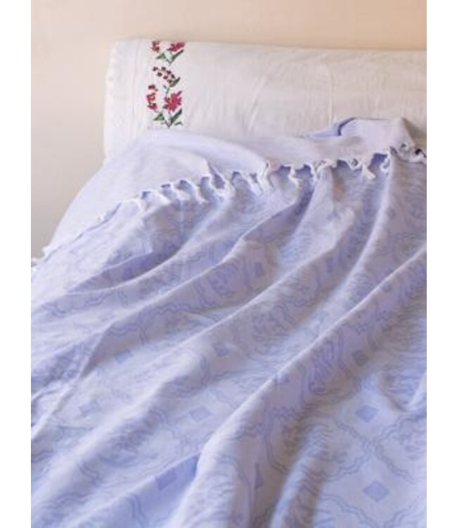 zomersprei Bloem lavendelblauw 230x170cm