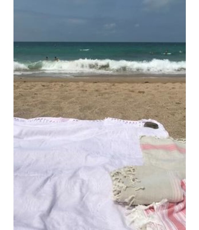 zomersprei Bloem roze 230x170cm