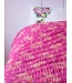 damast beddensprei roze 250x280cm
