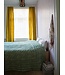 damast beddensprei groen 250x280cm