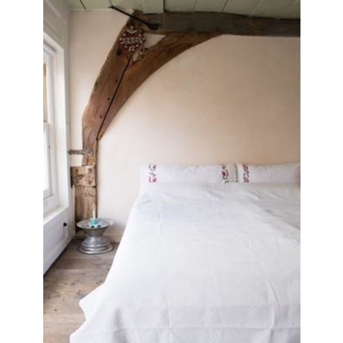 Ottomania pique bedsprei original ecru Ottomania pique bedsprei original ecru