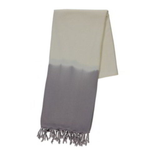 Lalay dip dye hamamdoek taupe