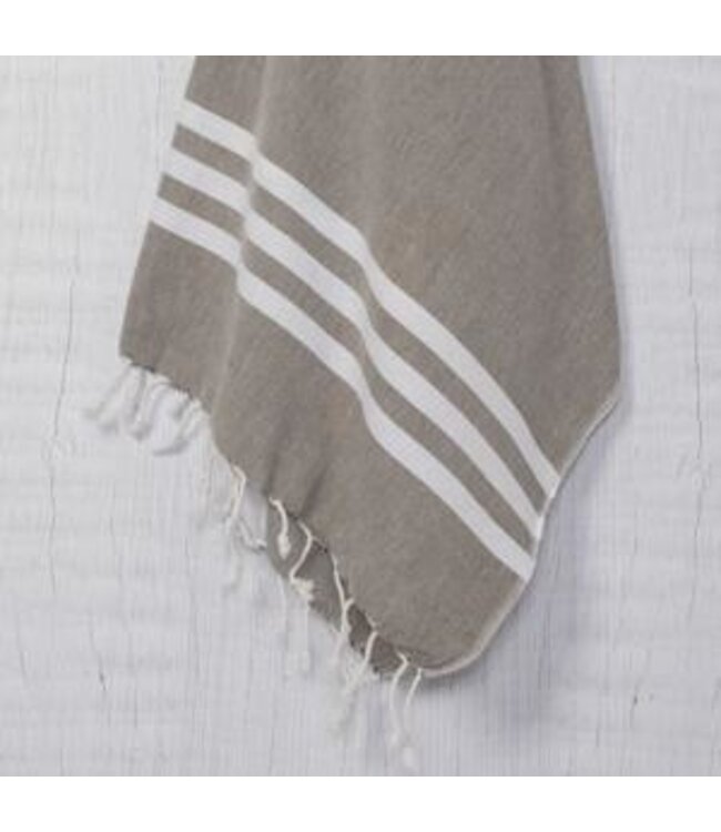 hamamdoek Bala Sultan khaki 180x100cm