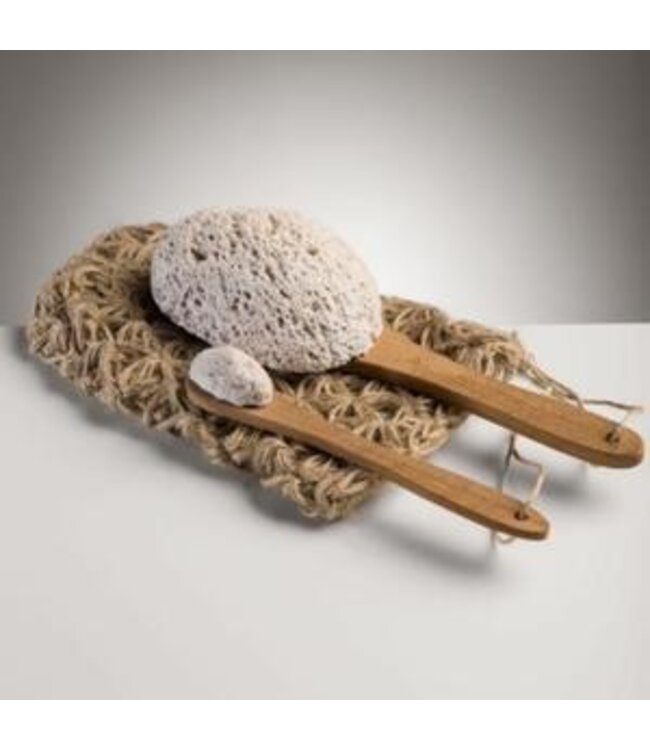 natuurlijke puimsteen set