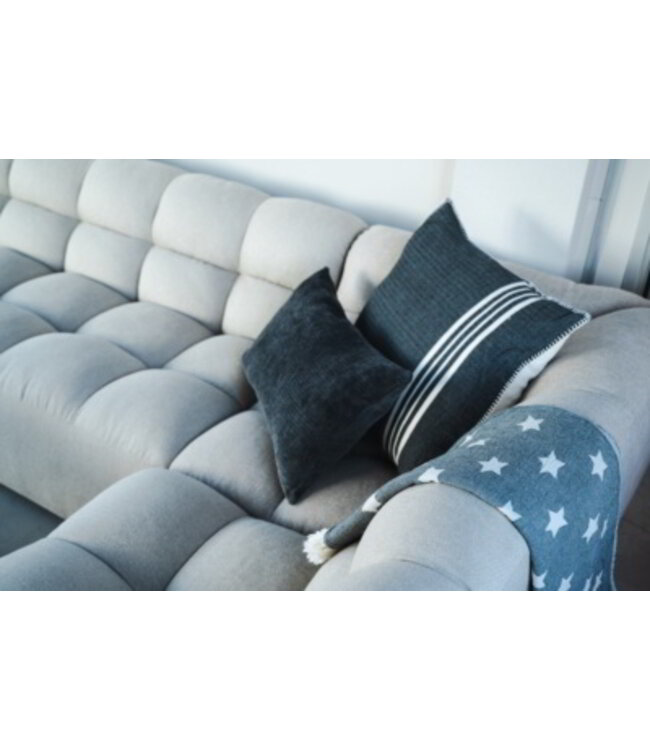 plaid Ster zwart 130x170cm