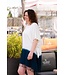 dip dye strandtuniek navy onesize (L/XL)
